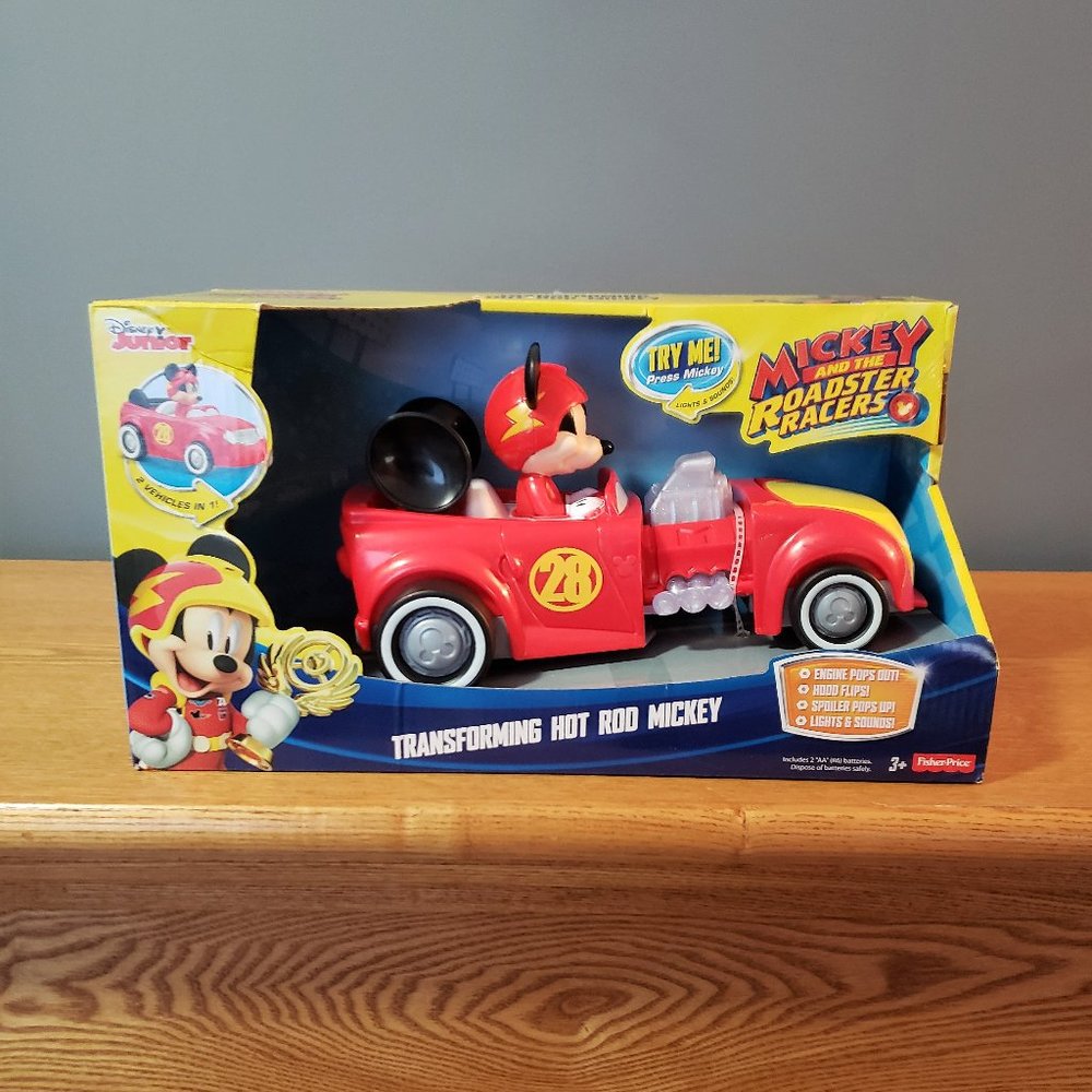 Disney Mickey Transforming Hot Rod Mickey